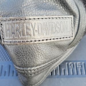 Harley davidson leather skull cap